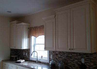 multi level kitchen cabinets
