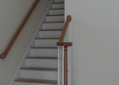 volute with newel post