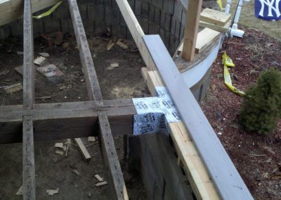 replace rotten deck timbers