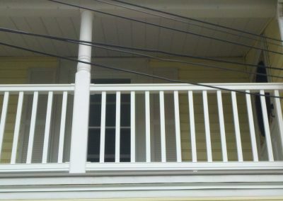 vinyl balcony deck railing