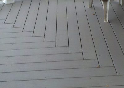 weaving composite deck boards