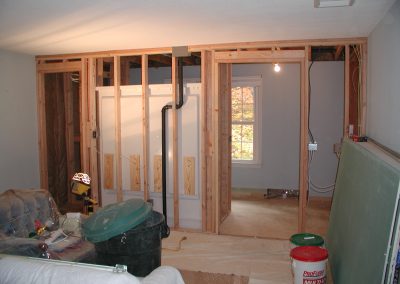 Age in Place Bathroom framing